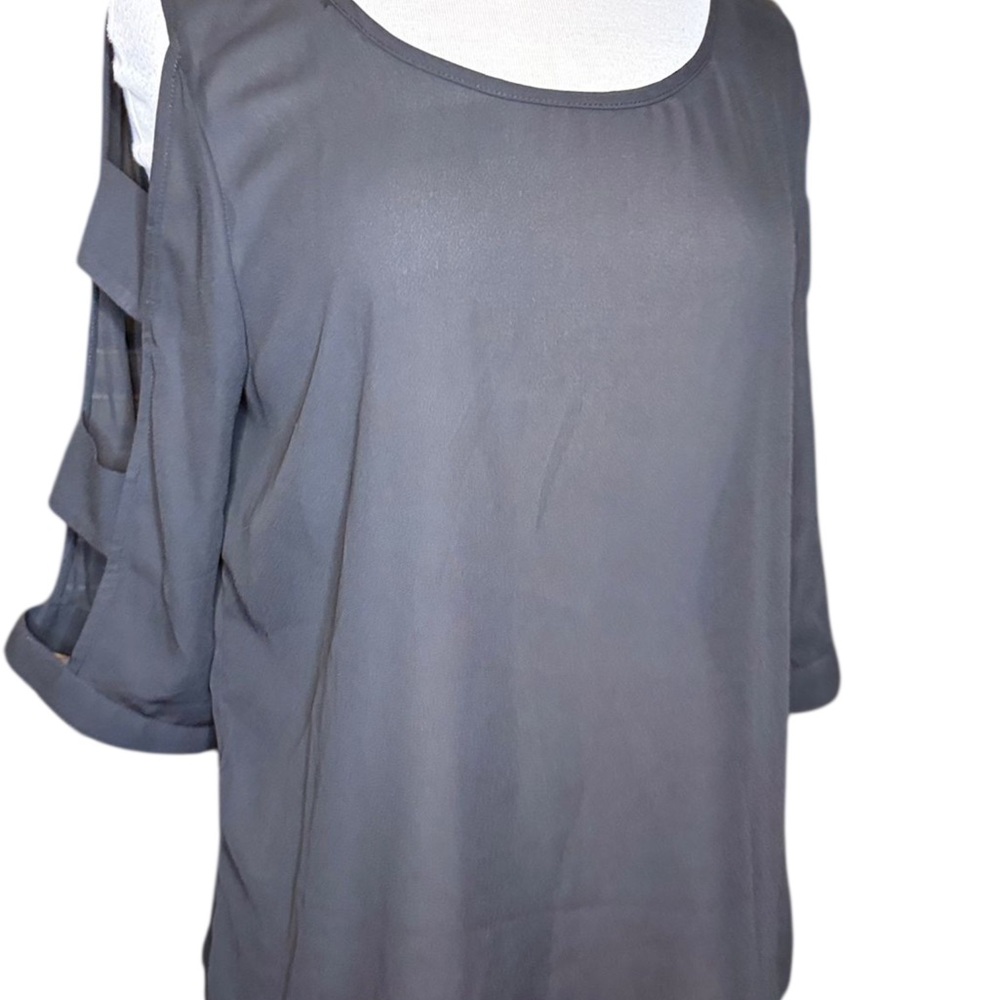 Premise Charcoal Gray Blouse
